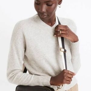 Madewell Cashmere V-Neck Sweater